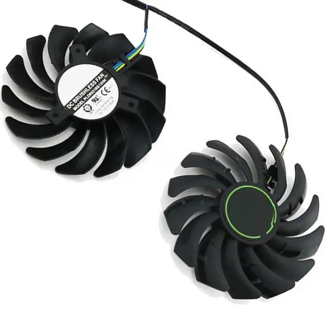 Main image of Graphics Card Cooling Fans Suitable forMSI Radeon RX 5500 XT Gaming X Series Desktop PLD09210S12HH 85mm 12V 0.40A 4Pin Video Card Cooler Fans GPU Fan