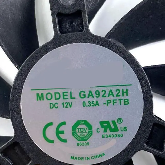 Alt view image 3 of 6 - Graphics Card Cooling Fans Suitable forLenovo forDELL GTX 1660 1660s 1660ti Series Desktop GA92S2U 88mm 12V 0.45A 4Pin Video Card Cooler Fans GPU Fan