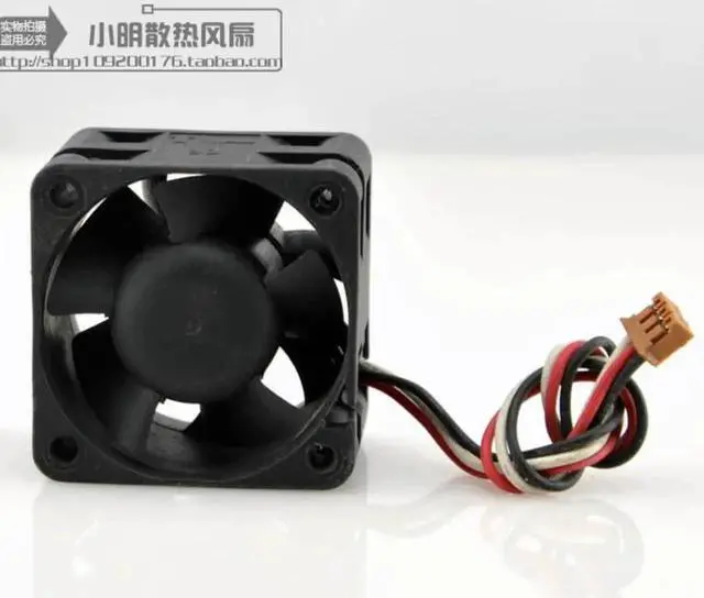 Alt view image 2 of 3 - for PMD1204PQB1-A 12V 0.33A 4.0W 9500RPM 40X40X28MM 3-Wire Cooling Fan
