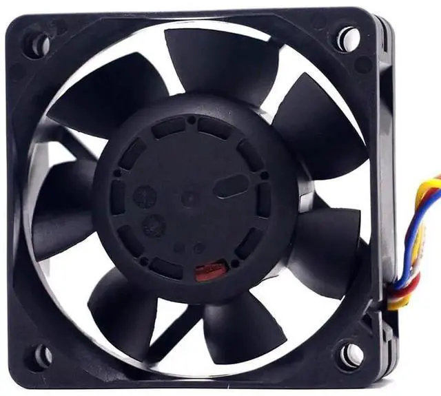 Alt view image 2 of 5 - DC48V 0.16A DATA0625B8H 6025 6cm 4-wire double ball bearing inverter cooling fan