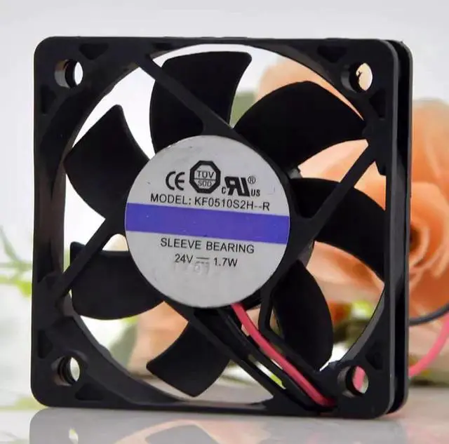 Main image of for KF0510S2H-R 5010 24V 1.7W 5CM Ultra Quiet Industrial Frequency Converter Cooling Fan