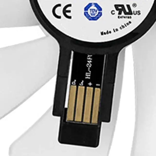 Alt view image 6 of 6 - Graphics Card LED Strip Cooling Fans Suitable forSapphire RX 590 580 570 480 470 Nitro/Nitro+ / Pulse Series Desktop CF1015H12D 95mm 12V 0.42A 4Pin Video Card Cooler Fans GPU Fan (Fan-A)