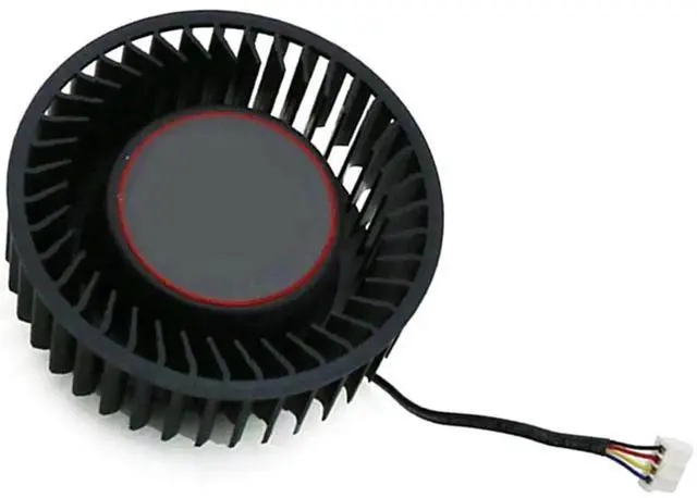 Alt view image 3 of 6 - Graphics Card Cooling Fans Suitable forMSI Radeon RX Vega 56 RX Vega 64 Series Desktop PLB07525B12HH 75mm 12V 1.20A 4Pin Video Card Cooler Fans GPU Fan