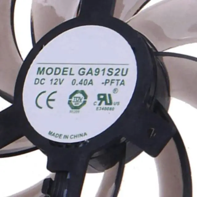 Alt view image 6 of 6 - Graphics Card Cooling Fans Suitable forPNY forPalit RTX 2060 2060S 2070 GTX 1660 1660Ti 1660S Dual Fan Series Desktop GA91S2U 85mm 12V 0.40A 4Pin Video Card Cooler Fans GPU Fan (2PCS)