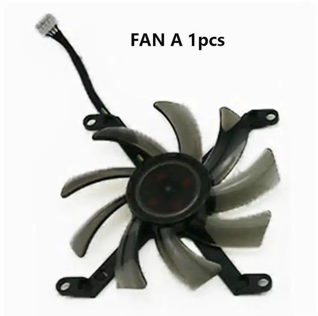 Alt view image 2 of 5 - Graphics Card Cooling Fans Suitable for MAXSUN RTX 2080 2080ti Wind OC V2 Series Desktop T129215SU 85mm 12V 0.50A 4Pin Video Card Cooler Fans GPU Fan (Fan-A)