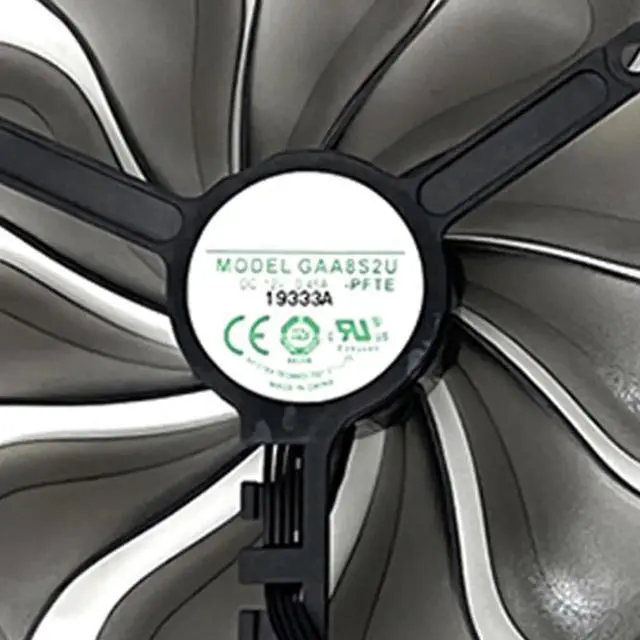 Alt view image 5 of 6 - Graphics Card Cooling Fans Suitable forPalit RTX 2060S 2070 2070S 2080 2080S GameRock/Jetstream JS GR GP GRP Series Desktop GAA8S2U 95mm 12V 0.45A 4Pin Video Card Cooler Fans GPU Fan (Fan-A)