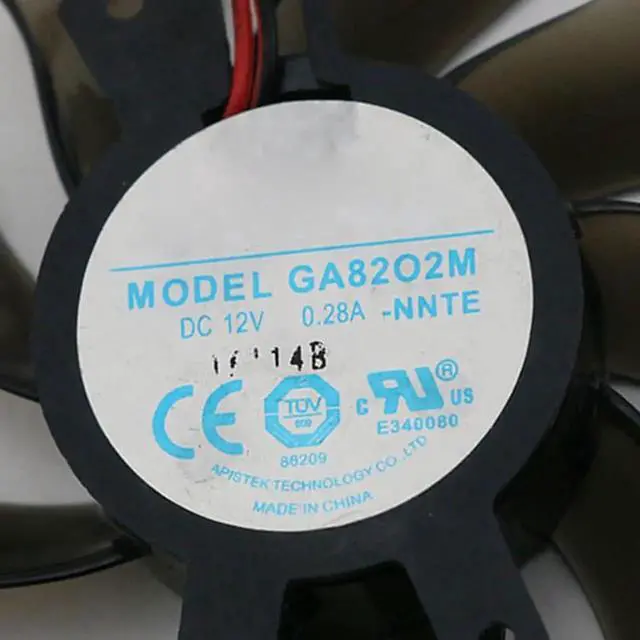 Alt view image 5 of 6 - Graphics Card Cooling Fans Suitable forGalax GeForce GTX 630 640 650 650ti 730 740 750 750TI KFA2 Series Desktop GA82O2M 75mm 12V 0.28A 4Pin 2Wires Video Card Cooler Fans GPU Fan