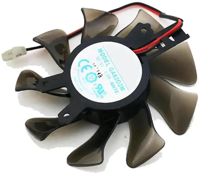 Main image of Graphics Card Cooling Fans Suitable forGalax GeForce GTX 630 640 650 650ti 730 740 750 750TI KFA2 Series Desktop GA82O2M 75mm 12V 0.28A 4Pin 2Wires Video Card Cooler Fans GPU Fan