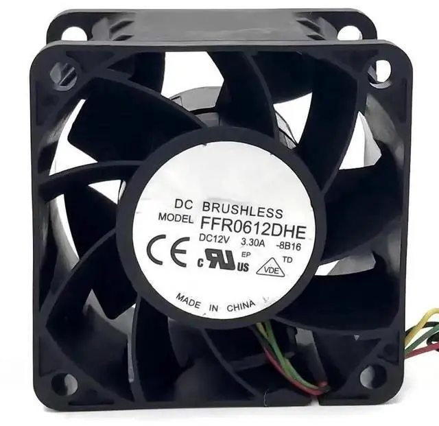 Main image of for 6038 12V 3.3A 6CM/cm Violent high air Volume Server Fan FFR0612DHE