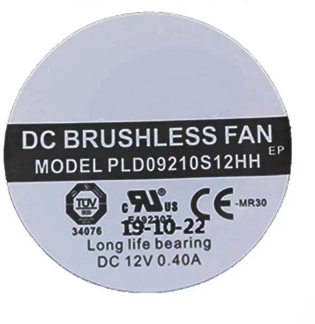 Alt view image 5 of 6 - Graphics Card Cooling Fans Suitable forMSI Radeon RX 5600XT 5700XT 5700 MECH Series Desktop PLD09210S12HH 87mm 12V 0.40A 4Pin Video Card Cooler Fans GPU Fan (2PCS)