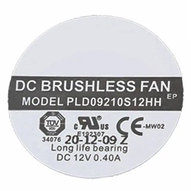 Alt view image 4 of 6 - Graphics Card Cooling Fans Suitable forMSI RX 6800 6800XT 6900XT RTX 3060 3060TI 3070 3070TI 3080 3080TI 3090 Gaming X Trio Series Desktop PLD09210S12HH 90mm 0.40A 4Pin (Fan-A)