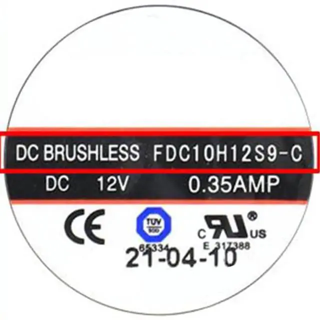 Alt view image 3 of 6 - Graphics Card Cooling Fans Suitable forASROCK RX 6600XT 6650XT 6700XT 6800 6800XT 6900XT 6950XT Phantom Gaming D OC Series Desktop FDC10H12S9-C 87mm 12V 0.35A 4Pin Video Card Cooler Fans (Fan-B)