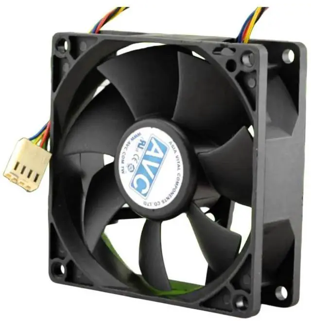 Alt view image 3 of 3 - DL08025R12U 12V 0.50A 8025 Cooling Fan 80X80X25MM 4-Wire