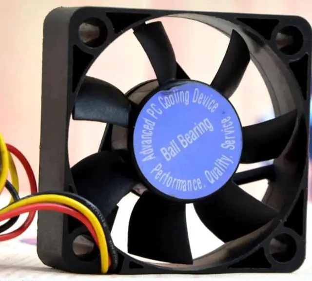 Alt view image 3 of 3 - for FD1250159B-1A 12V 2.88W 50X50X15MM 2-Wire Cooling Fan