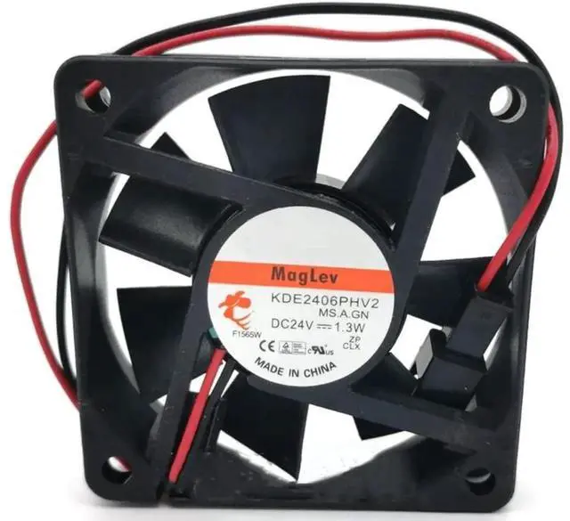Main image of for KDE2406PHV2 24V 1.3W 60X60X15MM 2-Wire Cooling Fan
