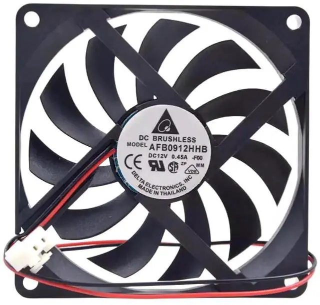 Main image of AFB0912HHB 12V 0.45A 9015 Cooling Fan 90X90X15MM 2-Wire