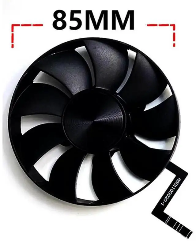 Alt view image 2 of 6 - Graphics Card Cooling Fans Suitable forNVIDIA GeForce RTX 3070 Founders Edition FE Series Desktop DAPC0815B2UP004 DAPC0815B2UP005 85mm 12V 0.6A 6Pin Video Card Cooler Fans GPU Fan (Fan-A)