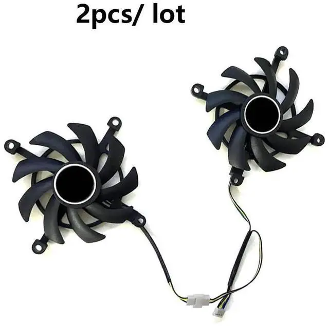 Alt view image 5 of 5 - Graphics Card Cooling Fans Suitable forNVIDIA CMP 30HX Series Desktop 85mm 12V 4Pin Video Card Cooler Fans GPU Fan