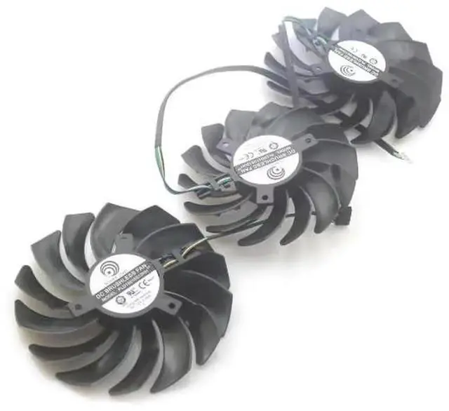 Main image of 3pcs/lot PLD09210S12HH PLD10010S12HH DC12V 0.40A for RTX2080 2080S 2080Ti RTX2070S Graphics Card Cooling Fan