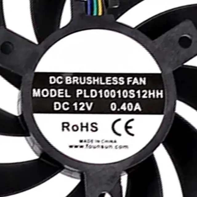 Alt view image 4 of 6 - Graphics Card Cooling Fans Suitable forMSI RTX 3050 3060 3060TI Gaming X RX 6600XT 6700XT Gaming X Series Desktop PLD10010S12HH 95mm 12V 0.40A 4Pin Video Card Cooler Fans GPU Fan (2PCS)
