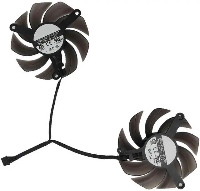 Main image of Graphics Card Cooling Fans Suitable forPalit RTX 3090Ti 3090 3080TI 3080 3070TI 3070 GameRock Series Desktop TH8015S2H-PCC01 82mm 12V 0.45A 4Pin Video Card Cooler Fans GPU Fan (Fan-A)