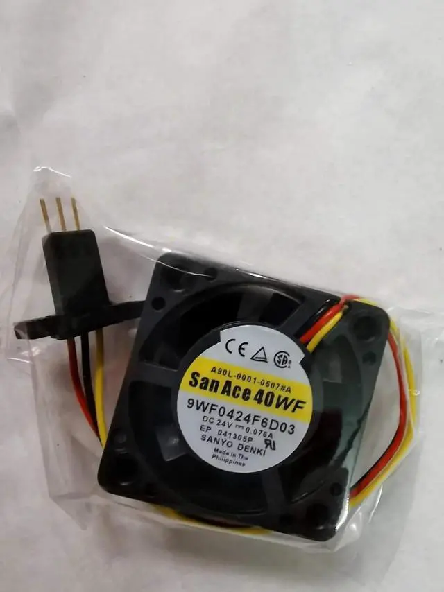 Main image of A90L-0001-0507#A 9WF0424F6D03 Fanuc Cooling Fan Motor 40x40x20mm 6 Month Warranty