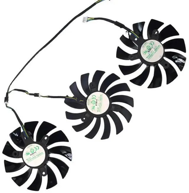 Main image of Graphics Card Cooling Fans Suitable forZOTAC RTX 3060 3060ti 3070 3080 3080TI 3090 PGF GOC/Apocalypse OC Series Desktop 87mm GA92S2U 12V 0.46A 4Pin Video Card Cooler Fans GPU Fan