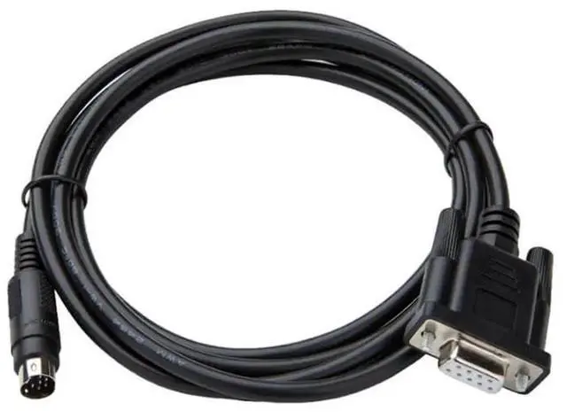 Main image of Applicable FBS-232P0-9F PLC Programming Cable FBS Series Download Cable RS232 Interface Black 3m