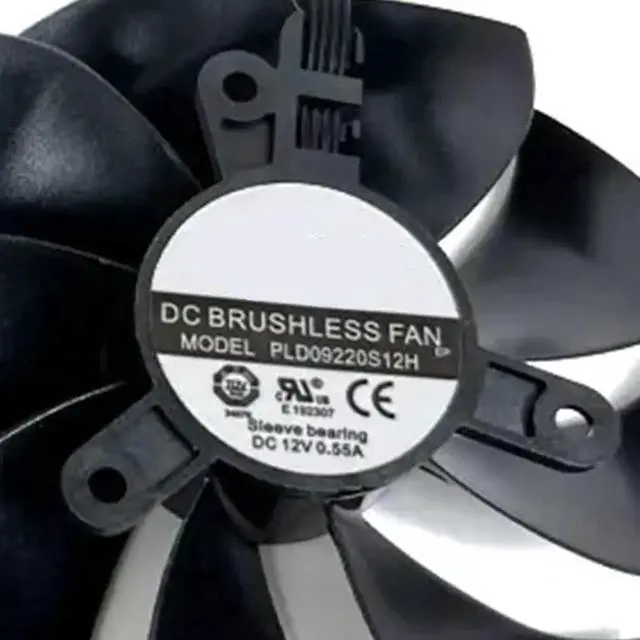 Alt view image 2 of 6 - Graphics Card Cooling Fans Suitable forEVGA RTX 2070 Super 2080 Super KO Gaming Series Desktop PLA09215S12H 85mm 12V 0.55A 4Pin Video Card Cooler Fans GPU Fan (2PCS)