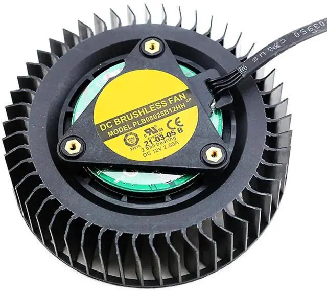 Main image of Graphics Card Cooling Fans Suitable forGigabyte RTX 3090 3080TI 3080 Turbo Series Desktop PLB08025B12HH 80mm 12V 2.50A 4 Pin Video Card Cooler Fans GPU Fan