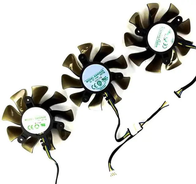 Main image of 3pcs/ lot Graphics Card Cooling Fans Suitable forGalax GeForce RTX 2070 2080 2080TI SG Edition Series Desktop GA82S2H 75mm 12V 0.36A 4Pin Video Card Cooler Fans GPU Fan (3PCS)