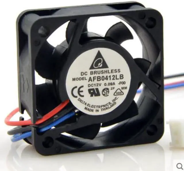 Main image of for 40MM Delta Ultra-Silent Cooling AFB0412LB 4015 12V 0.09A 3 Wires 4CM Case FAN 40*15mm
