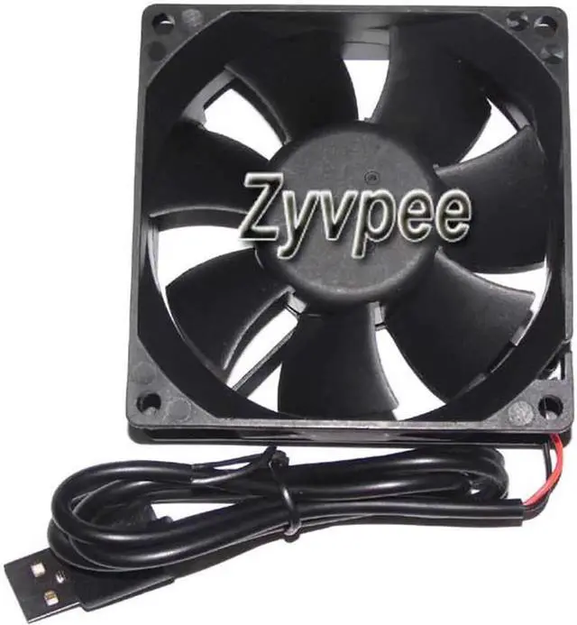 Main image of for 80mm 8025 Zyvpee AFB0805M DC5V 0.55A 2 Wires USB 8CM Cooling Fan