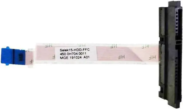 Main image of New SATA Hard Drive Connector Adapter with Cable for Dell G3 15 3590 P89F G5 5590 P/N:04DK2D 4DK2D 450.0H704.0011