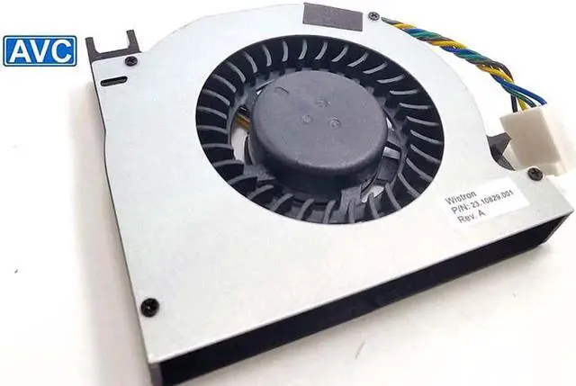 Alt view image 3 of 3 - for Avc BASC0712R2M DC12V 0.3A 4 wires 4 pins PWM turbine blower notebook cooling fan