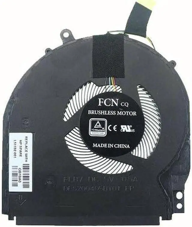 Main image of CPU Cooling Fan for HP Pavilion 14-DH 14M-DH 14T-DH000 14T-DH100 14-DH0007CA 14-DH0008CA 14-DH0013NR 14-DH1008CA 14M-DH0001DX 14M-DH0003DX 14M-DH1001DX 14M-DH1003DX L51102-001 TPN-W139