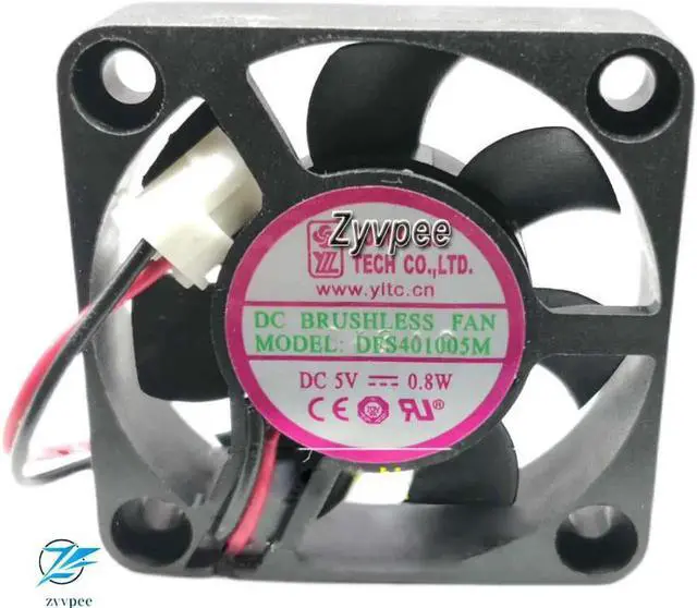 Main image of for 40MM Young Lin 4010 DFS401005M 5V 0.8W 2 Wires 4CM Cooling Fan
