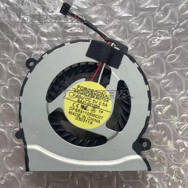 Main image of Laptop Cooling Fan For Samsung NP400B2B Cooler DFS531105MC0T BA31-00106A 5V 0.5A