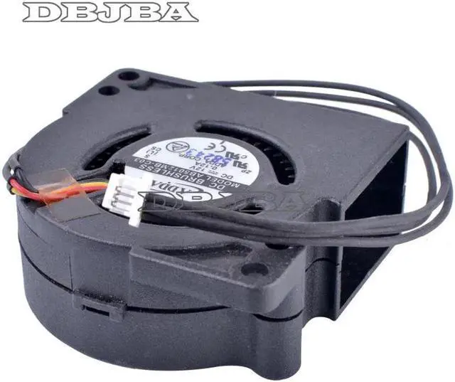 Alt view image 2 of 6 - Fan for AB5012MB-C03 12V 0.12A 5020 5cm Fan Light - Base Projector Cooling Fan Turbofan Centrifugal Fan