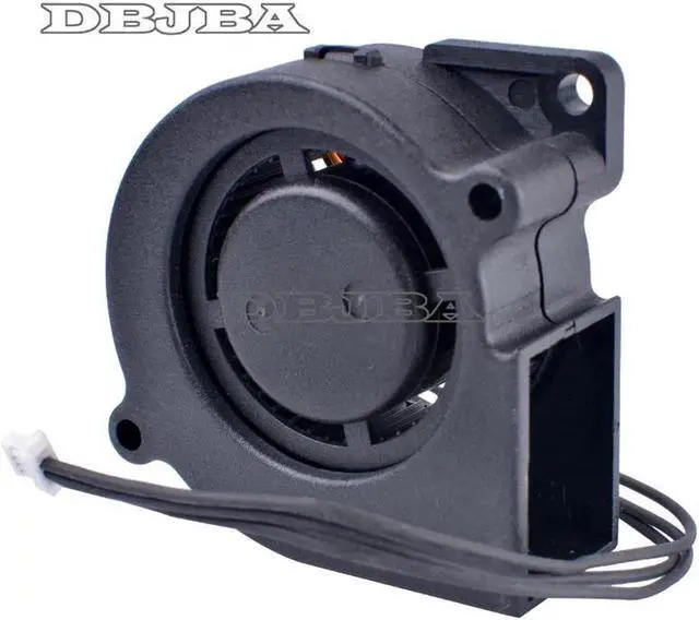 Alt view image 4 of 6 - Fan for AB5012MB-C03 12V 0.12A 5020 5cm Fan Light - Base Projector Cooling Fan Turbofan Centrifugal Fan