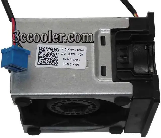 Alt view image 2 of 5 - for Delta 6038 PFR0612UHE F7HNN 12V 1.5A PowerEdge R520 CPU System Cooling Fan With holder