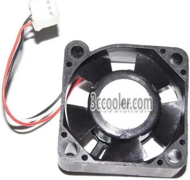 Alt view image 2 of 2 - for NMB 30*10mm 1204KL-01W-B39 5V 0.13A 3 Wires 3 Pins 3CM Micro case Fan for switch router notebook