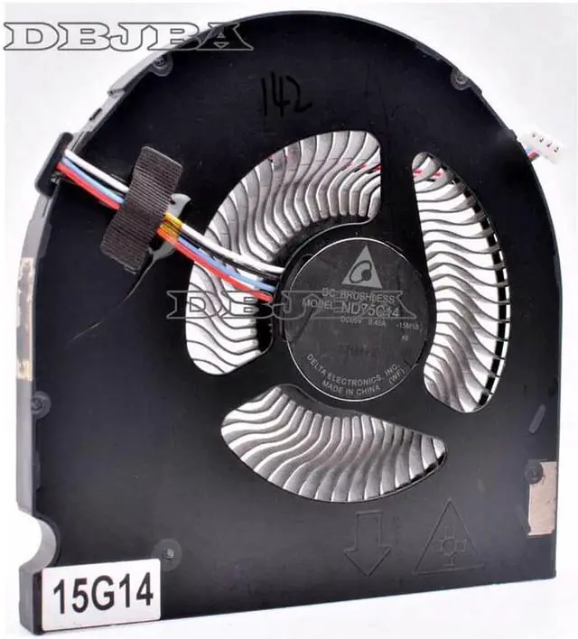 Alt view image 2 of 6 - Fan for Delta ND75C14-15M18 ND75C14-15M18 DC5V 0.45A Laptop CPU Cooling Fan