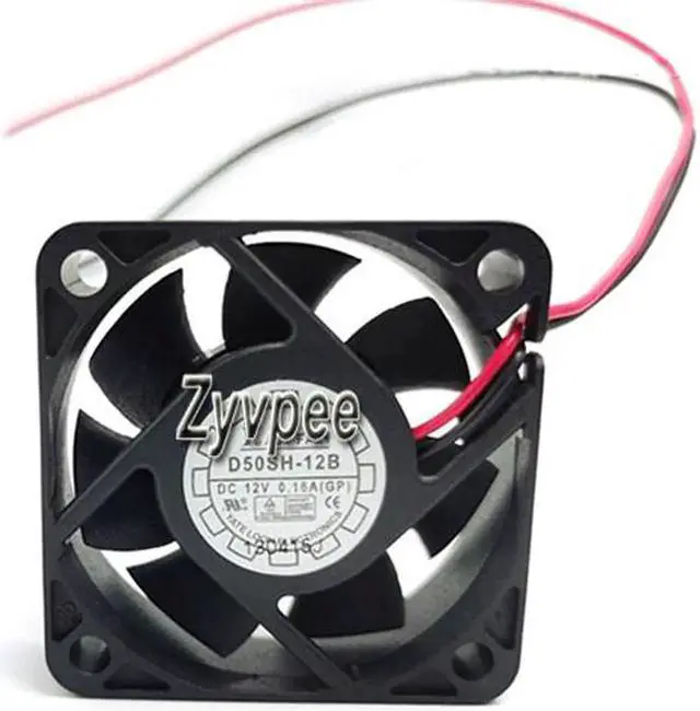 Main image of for 50mm 5015 D50SH-12B DC12V 0.16A 2 Wires 5CM Cooling Fan