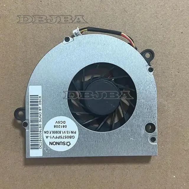 Alt view image 4 of 4 - Laptop CPU Cooling Fan For Acer Aspire 5516 5516-5474 5517 5532 5732Z 5732ZG AB7605HX-GC3 GB0575PFV1-A DC280006LS0