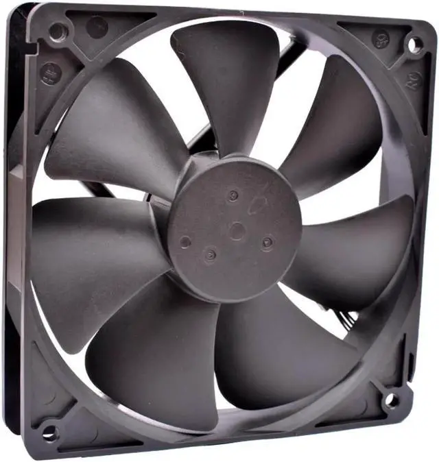 Alt view image 3 of 5 - for PVA120G12T 12cm 12025 120mm fan 120x120x25mm DC12V 0.50A 4 lines suitable for server chassis CPU cooling fan