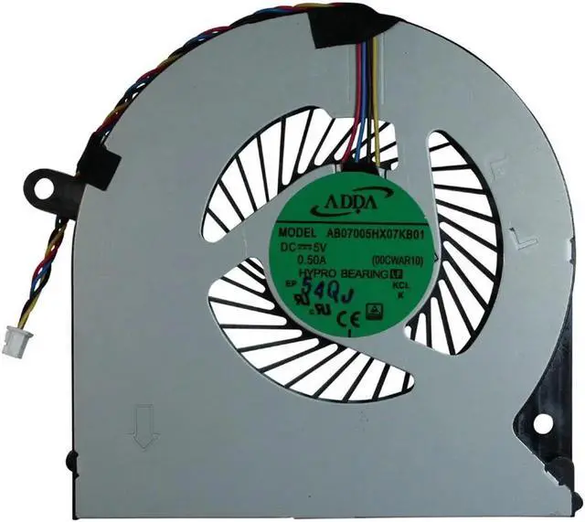 Main image of New CPU Cooling Fan for Toshiba Satellite C75D-C C75-C C75-C7130 C75D-C7232 C75D-C7224X C75D-C7224 C75-C7130 AB07005HX07KB01 FB07007M05LPA-001