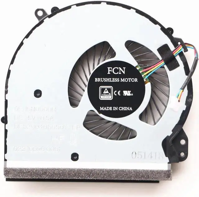 Main image of New Laptop CPU Cooling Fan for HP ENVY 17-bw 17m-bw 17T-BW000 17-BW0003CA 17-BW0008CA 17-BW0011NR 17M-BW0013DX