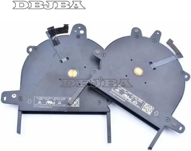 Alt view image 5 of 6 - Fan for MacBook Pro Retina 13" A1706 ND55C13-16B08 ND55C14-16B09 ND55C14-16B09 Laptop CPU Cooling Fan