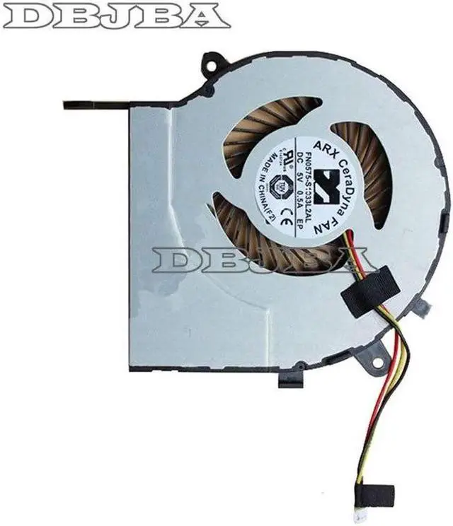 Alt view image 5 of 6 - CPU Fan for ARX4MBLQFA0I00 FN0575-S1033L2AL DC5V 0.5A CPU Cooling Fan